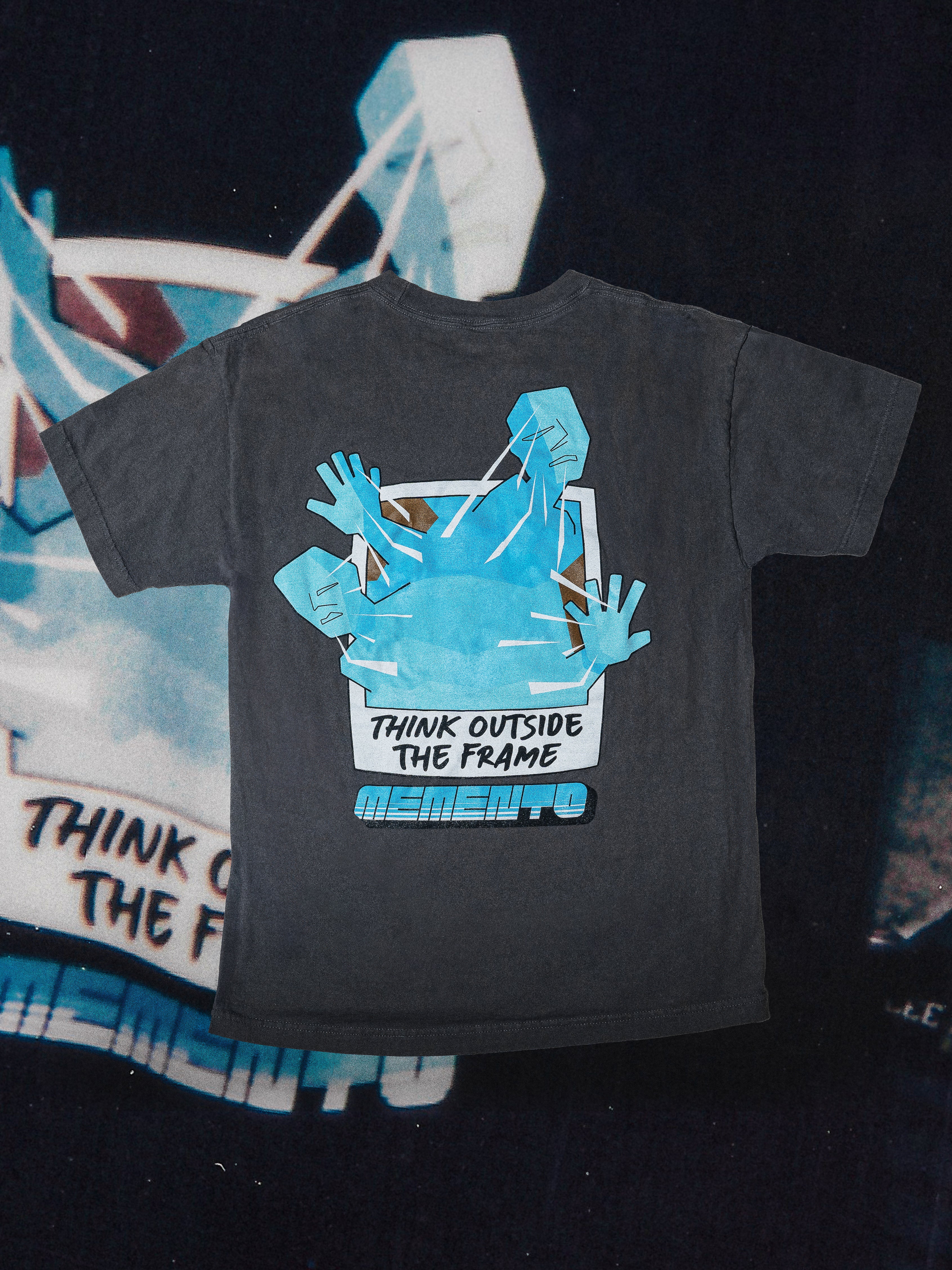 Think Outside the Frame T-shirt - Grey