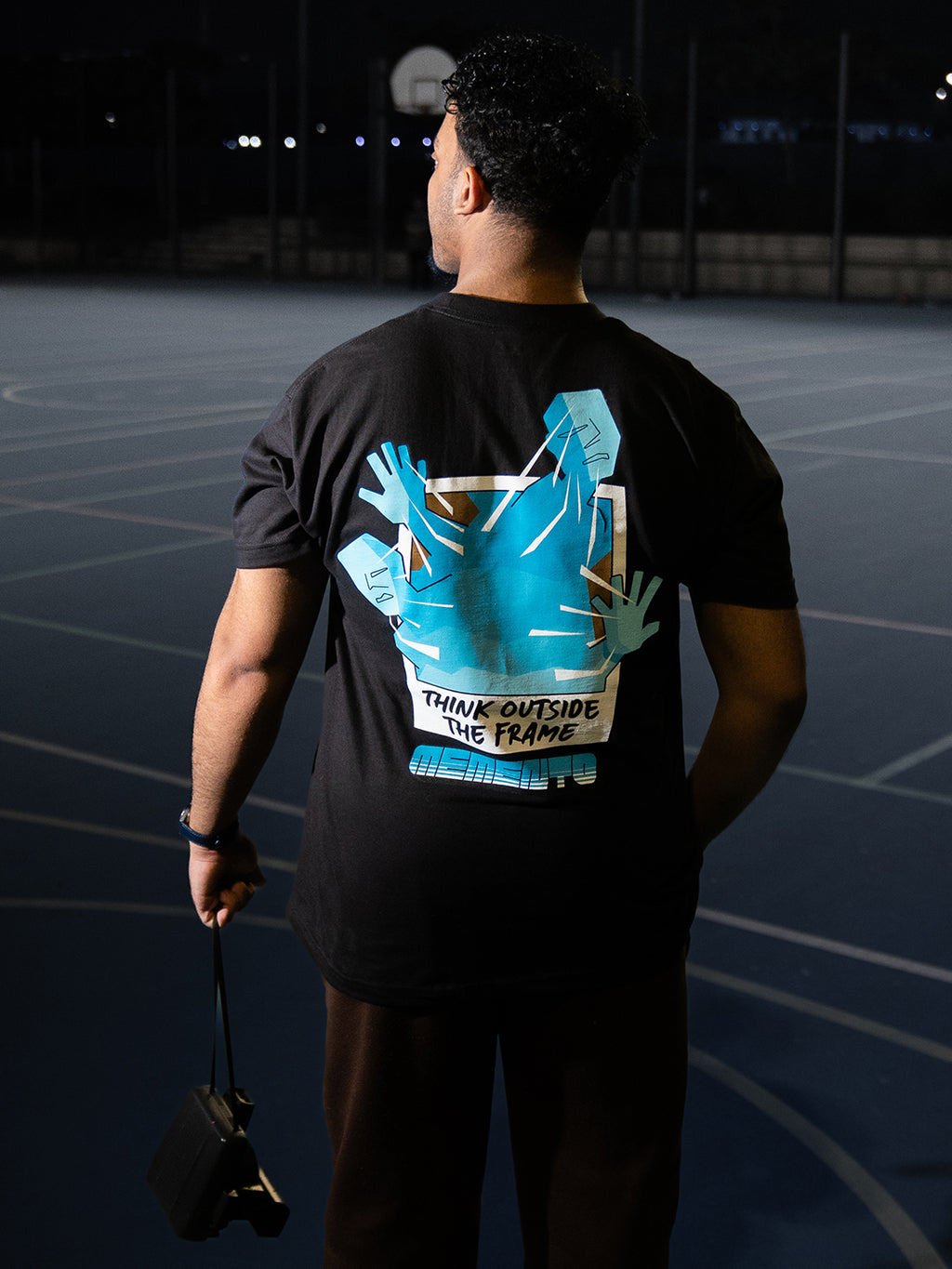 Think Outside the Frame T-shirt - Black